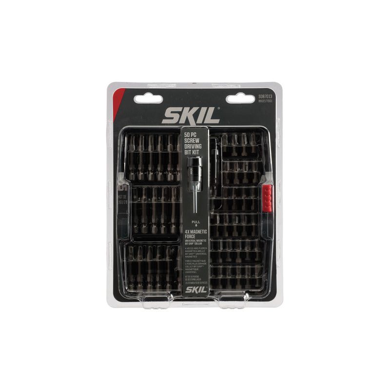 Skil SDB7013 50-Piece Screwdriving Kit with Bit Grip