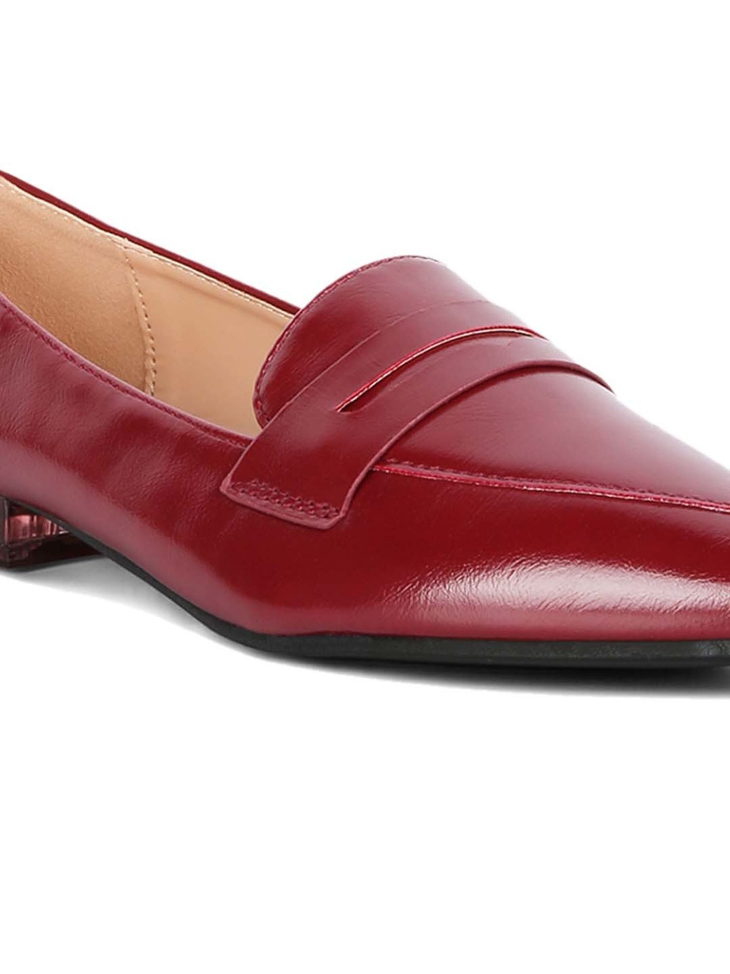 London Rag Women's Red Casual Loafers