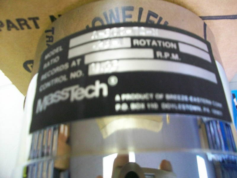 RELIANCE MASS TECH TACHIOMETER