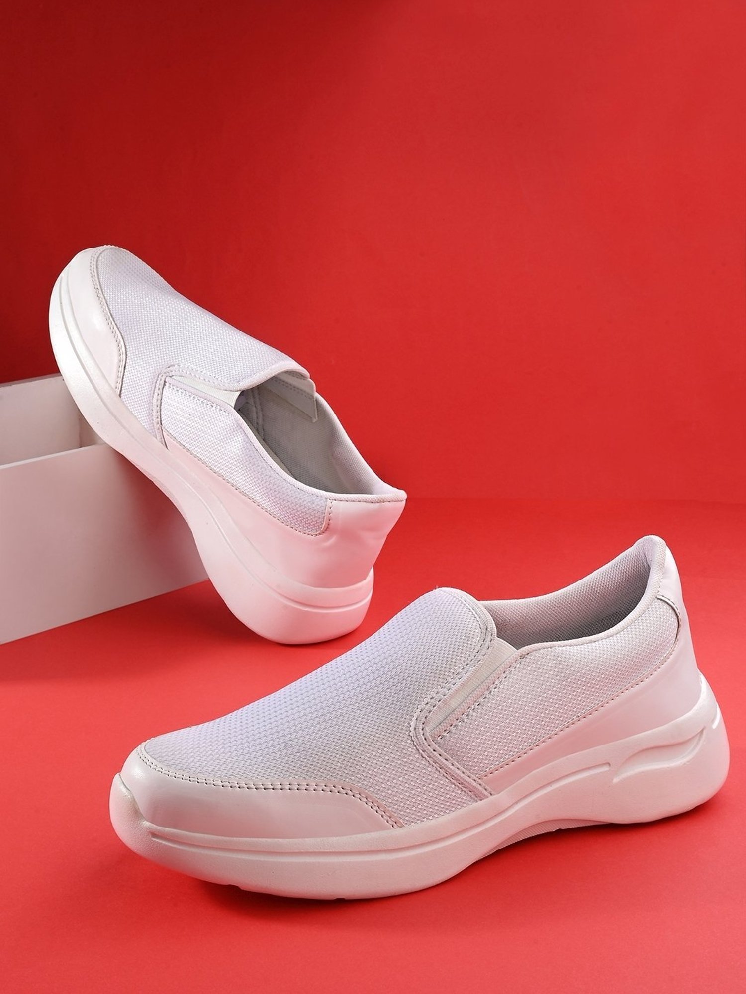 Giorgio Men's White Running Shoes