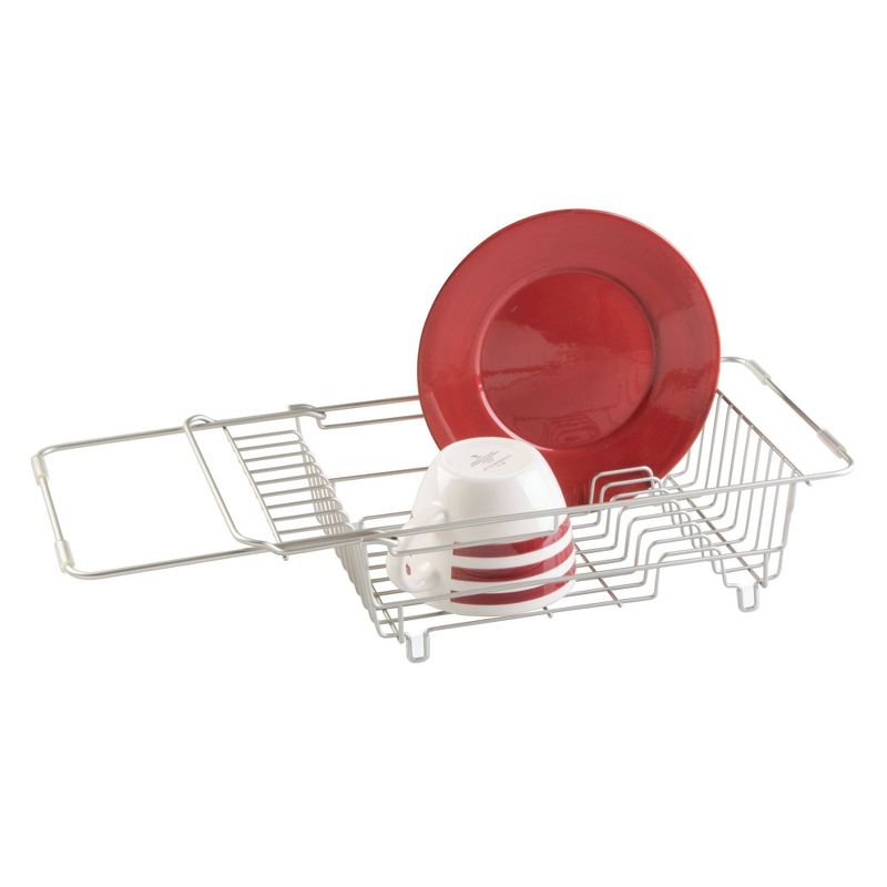 InterDesign Aluminum Dish Drain Mat Silver