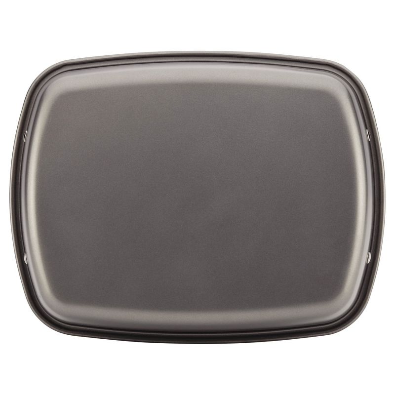 T-fal Simply Cook Nonstick Cookware, Roaster with Rack, 15", Gray