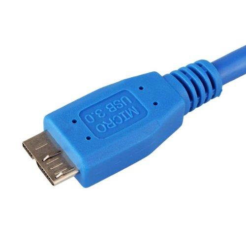 1.5m USB 3.0 Type A Male to Micro B Extension Cable for Data