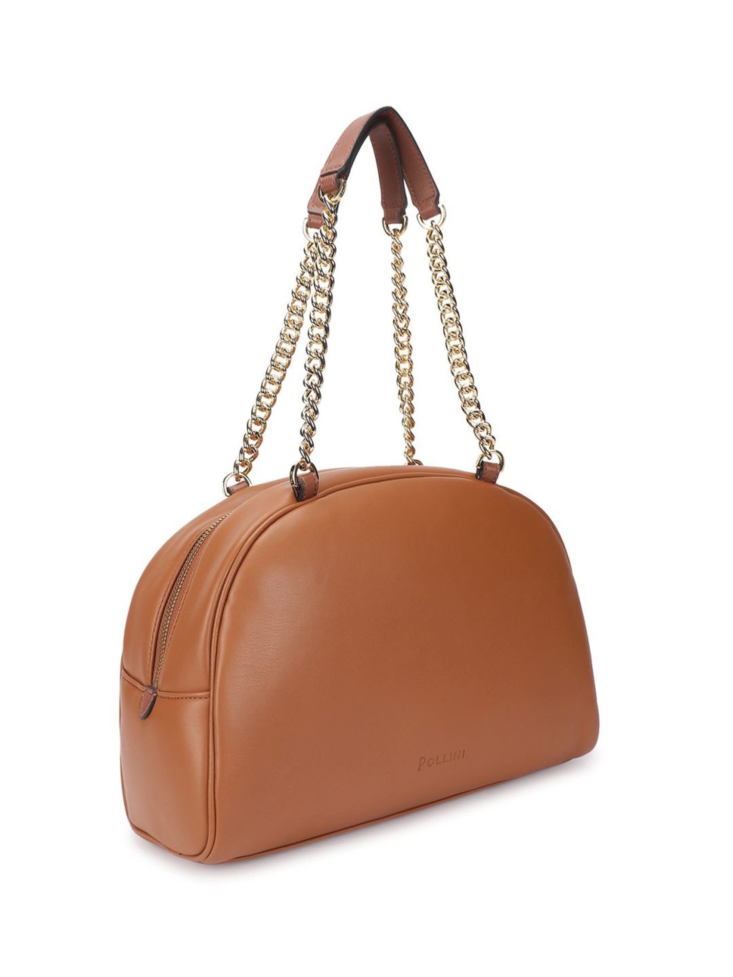 Pollini Brown Large Shoulder Bag