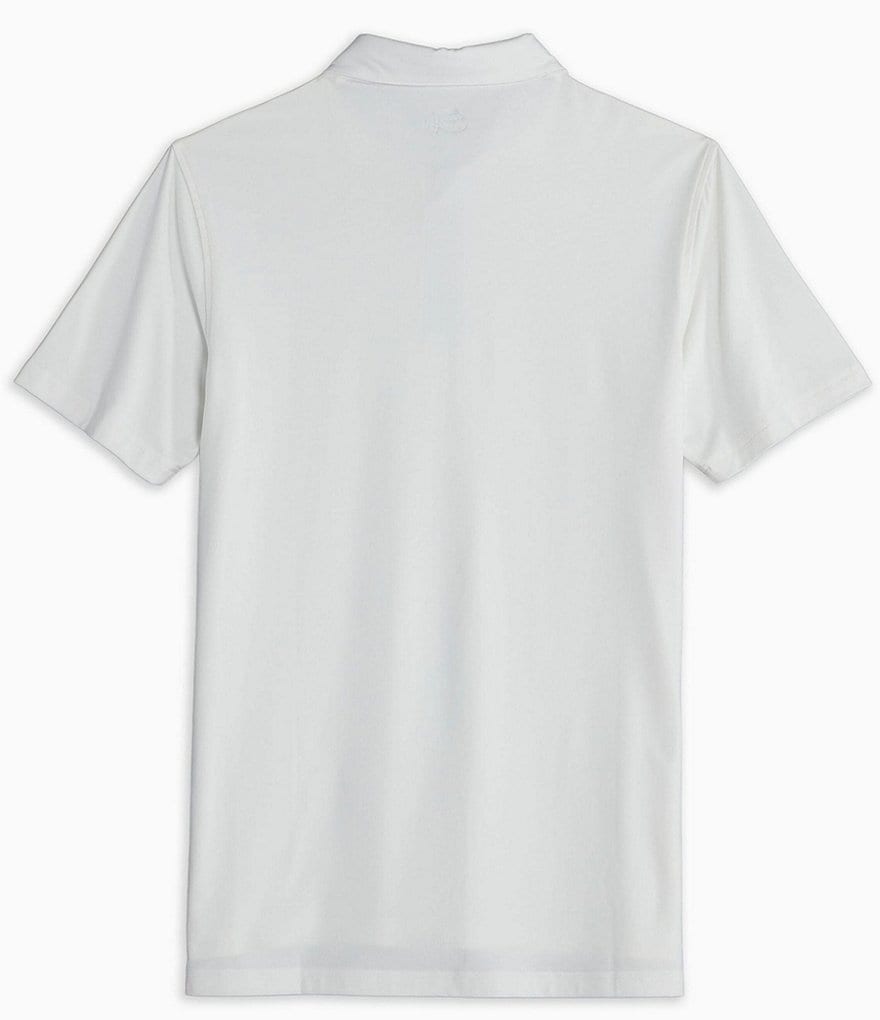 Visconti Petal Print Short-Sleeve Polo Shirt