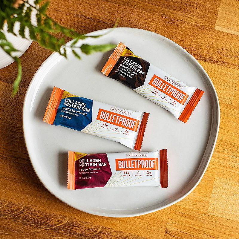 Bulletproof Collagen Bar - Fudge Brownie - 12pk
