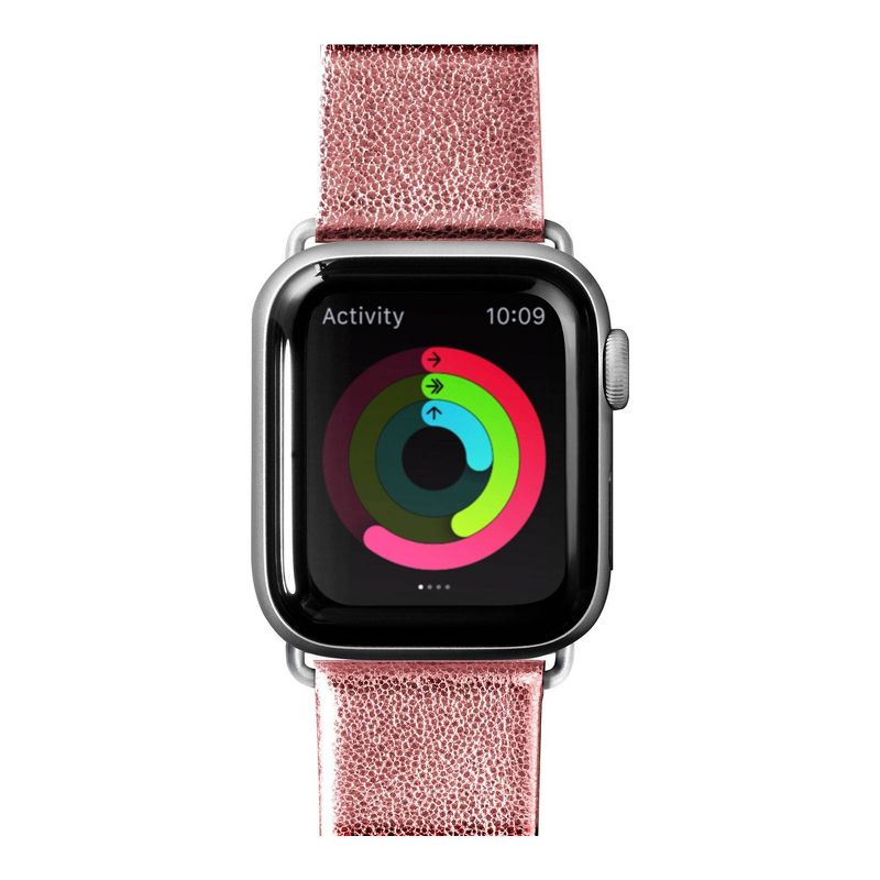 LAUT Apple Watch Strap 38/40 Metallic Leather - Rose