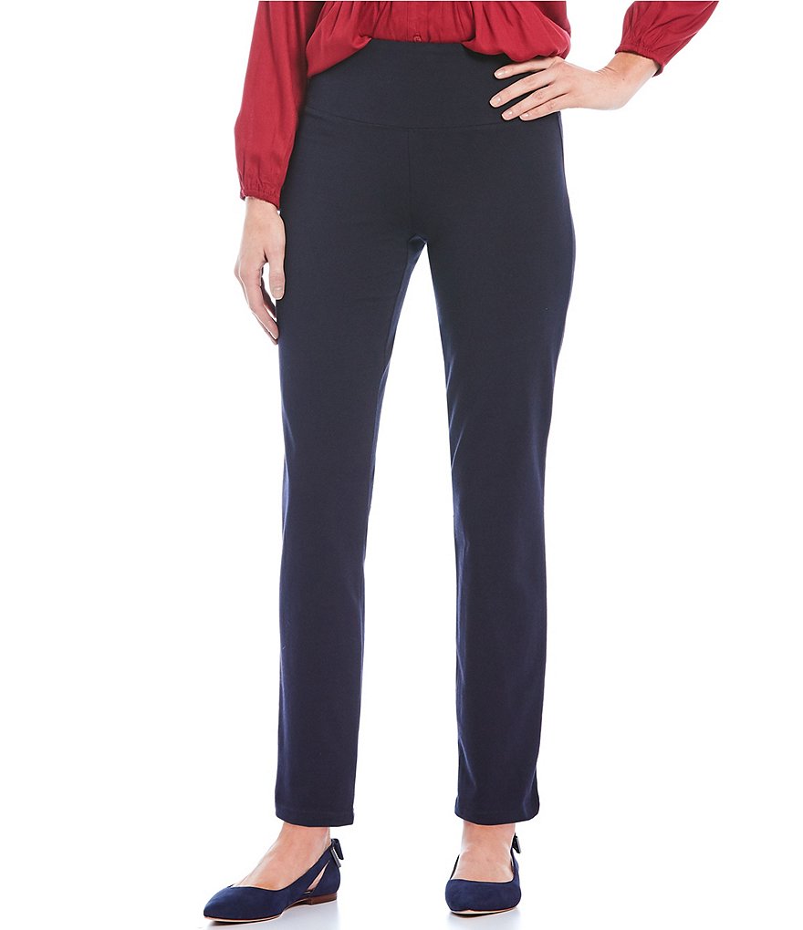 Intro Petite Size Teri Love the Fit Straight Leg Knit Leggings