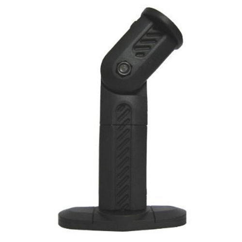 VideoSecu 4 Black Deluxe Speaker Mounts / Brackets for satellite speakers on Wall and Ceiling 1YQ