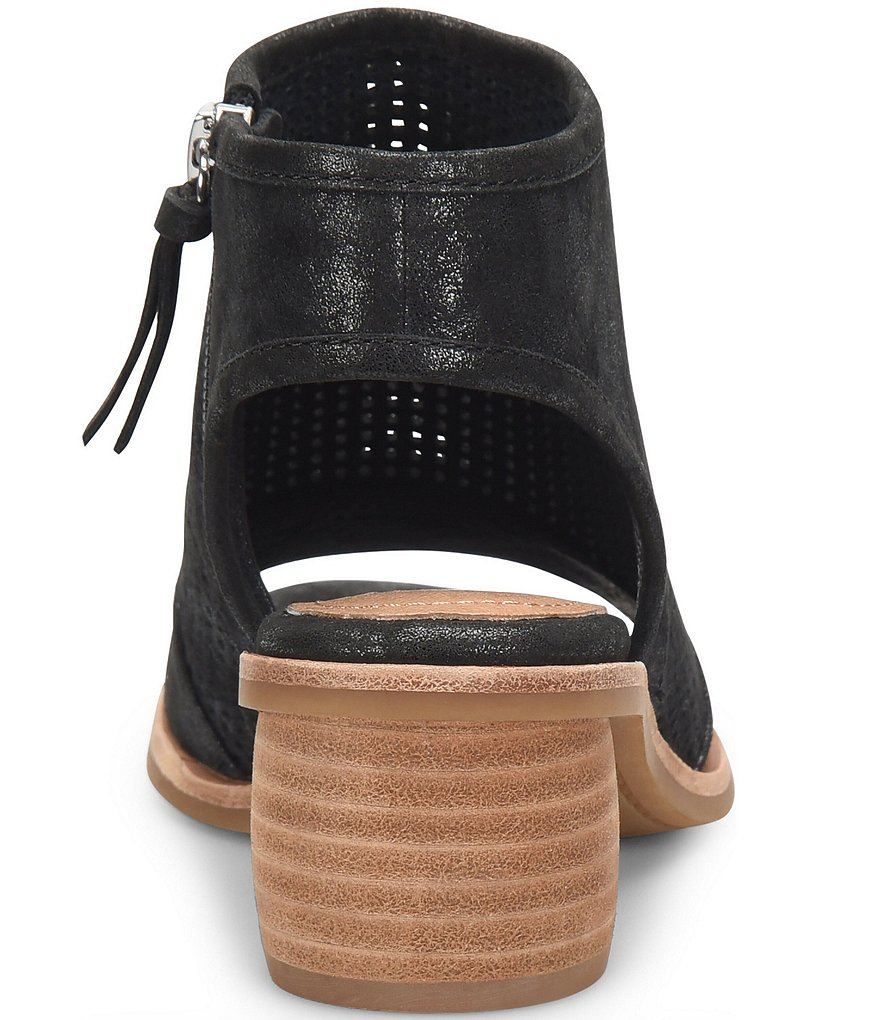 Sofft Coraline Metallic Suede Sandals