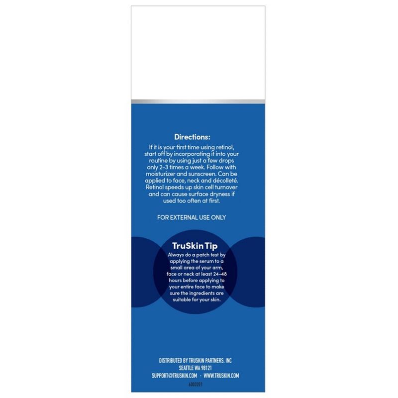 TruSkin Retinol Serum for Face - 1 fl oz