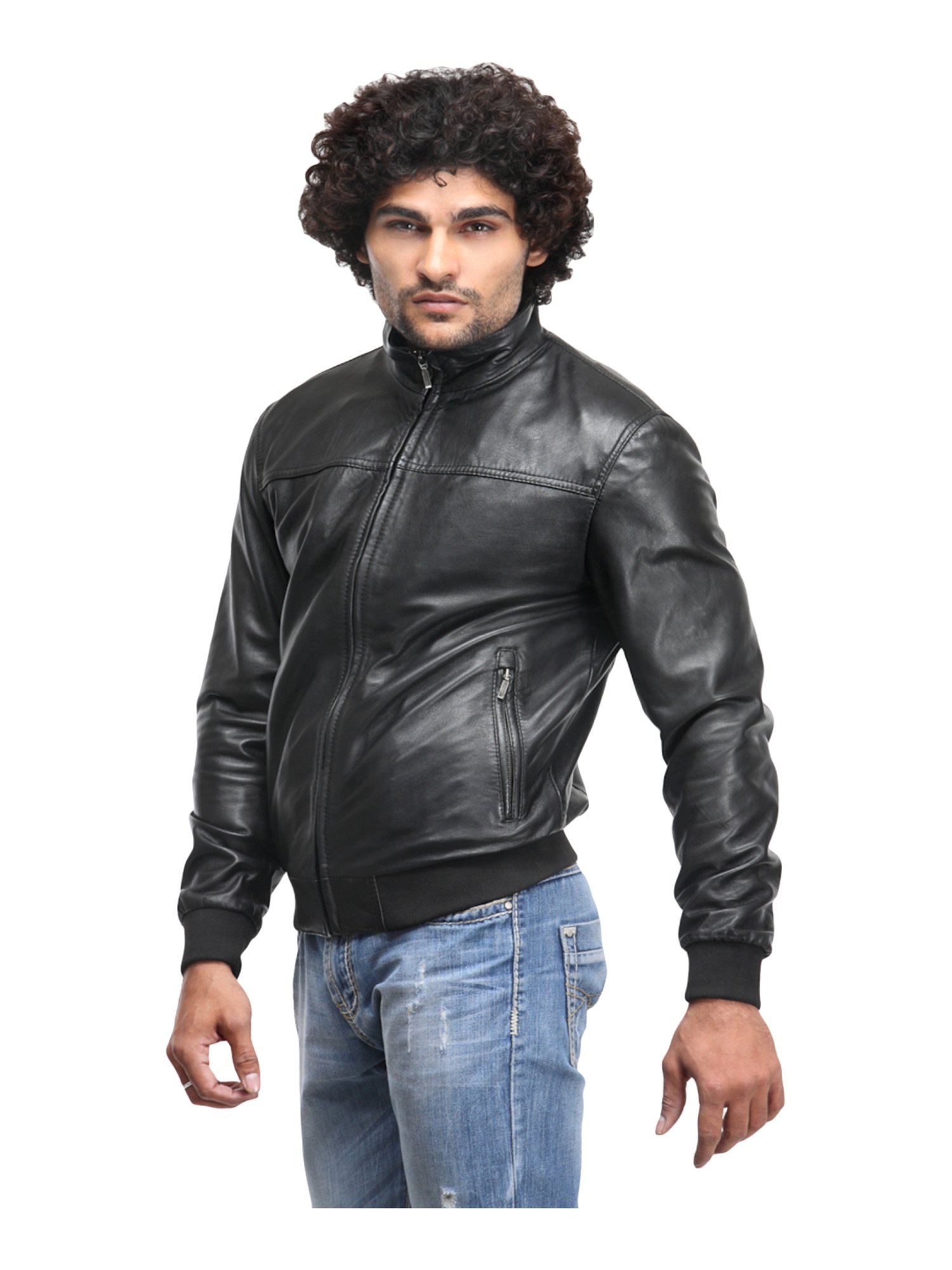 Teakwood Leathers Black Comfort Fit Jacket