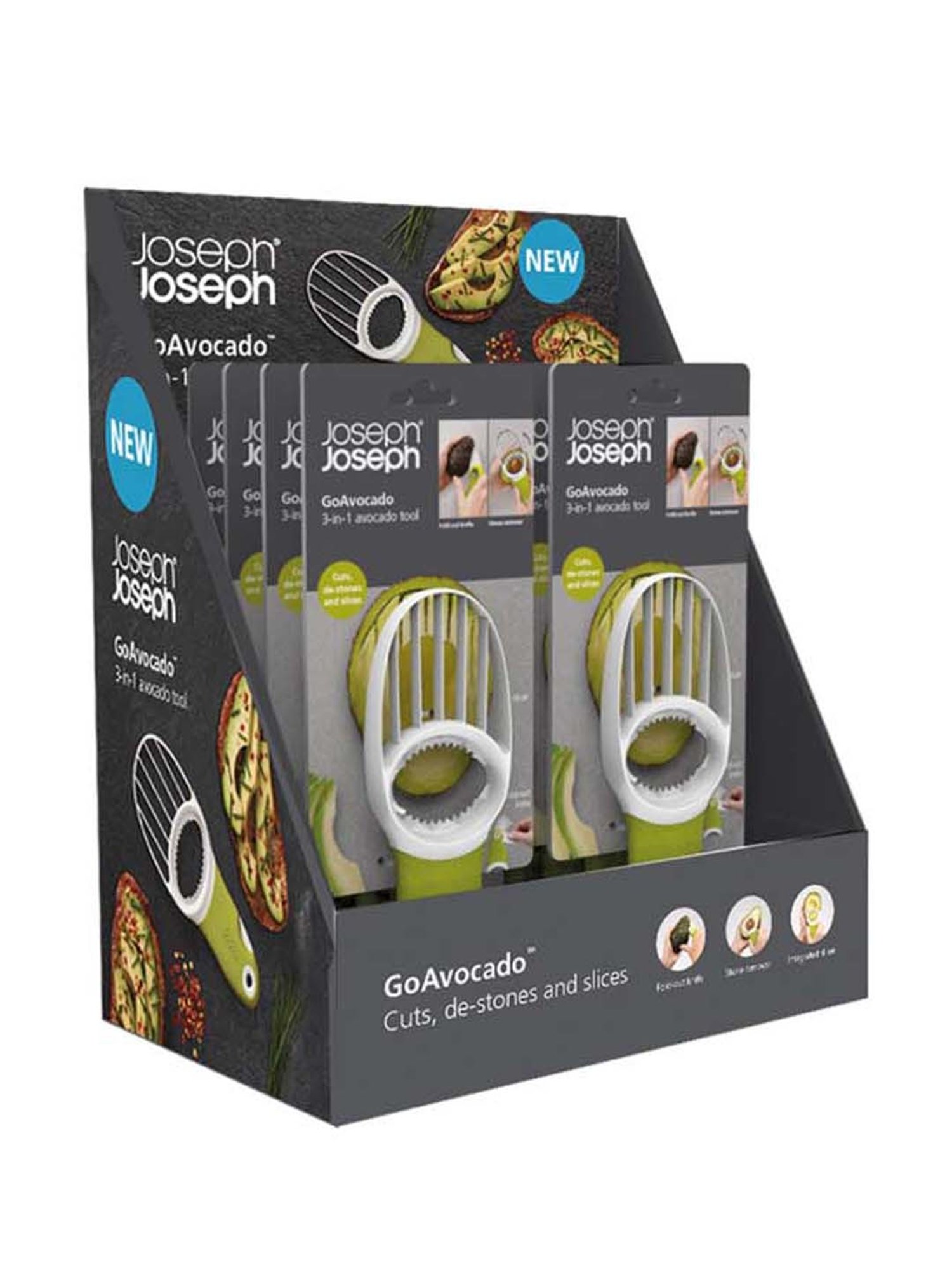 BergHOFF Leo Multicolor Multipurpose Slicers - Set of 3