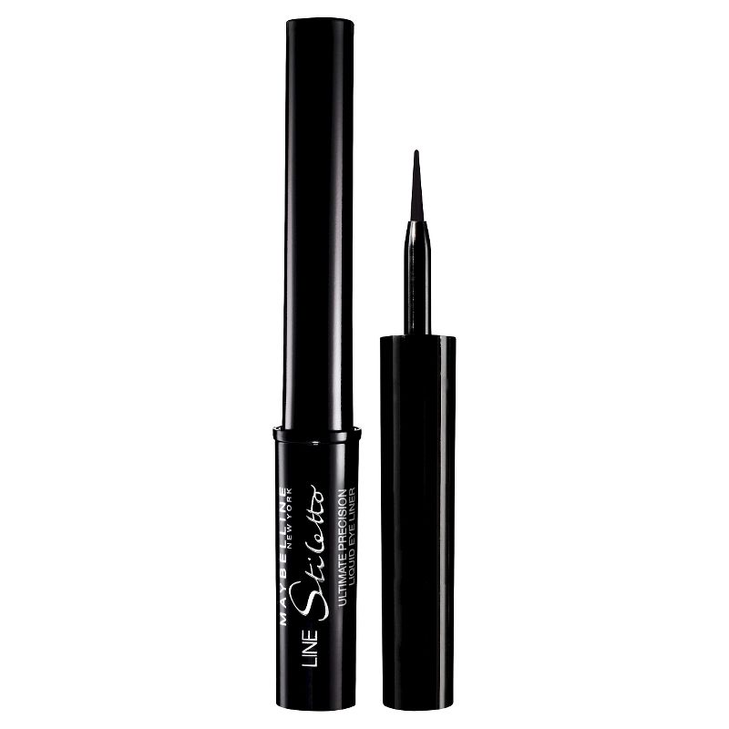 Maybelline Line Stiletto Ultimate Precision Liquid Eye Liner 01 Blackest Black 0.05 fl oz