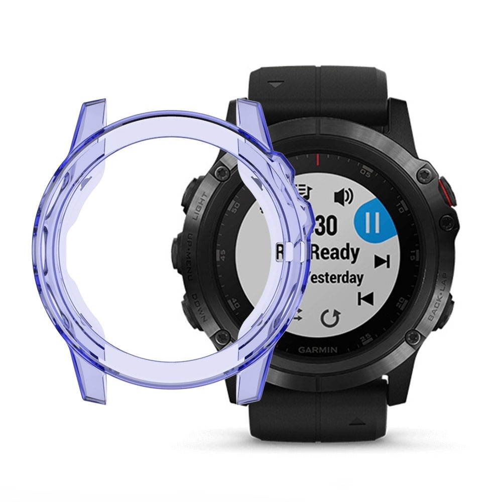 Suitable for Garmin Fenix 5 & 5 Plus transparent TPU Silica Gel Watch Case