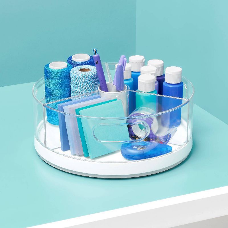 YouCopia Crazy Susan 11" Turntable with Bins