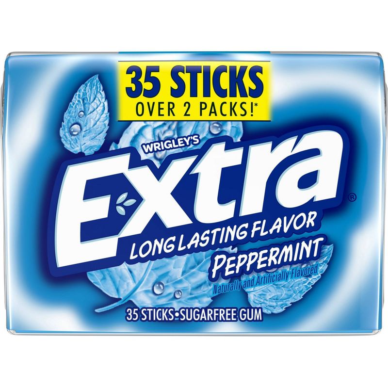 EXTRA Peppermint Sugar free Gum - 35 Stick Pack