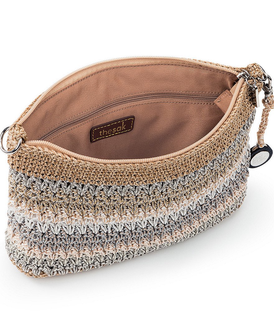 The Sak 3 In 1 Demi Classic Hand-Crochet Zip Crossbody Bag