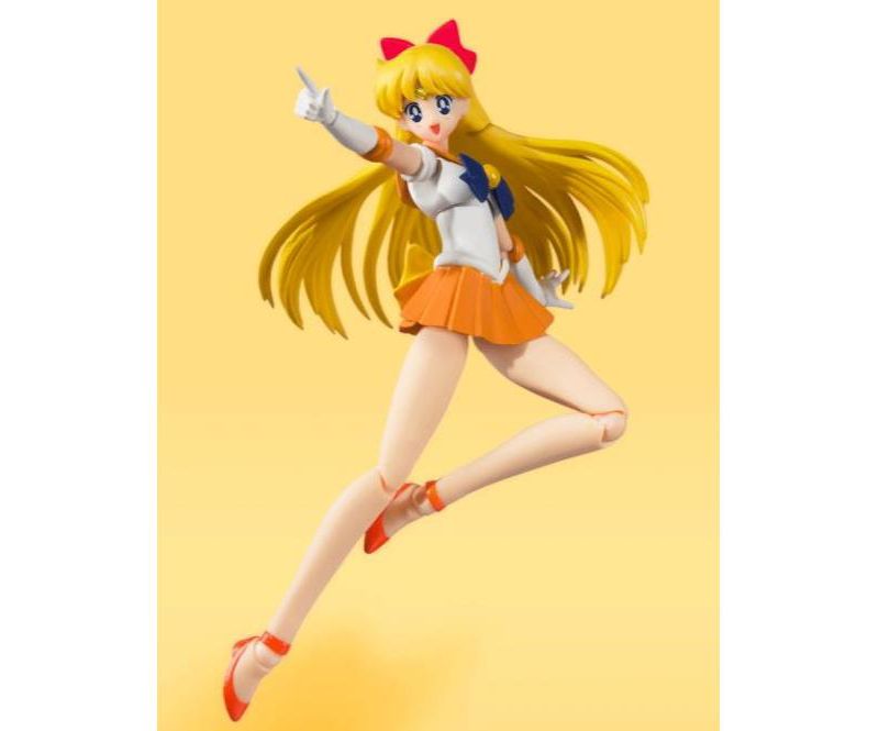 Sailor Venus Animation Color Edition S.H. Figuarts | Bandai Tamashii Nations | Sailor moon Action figures