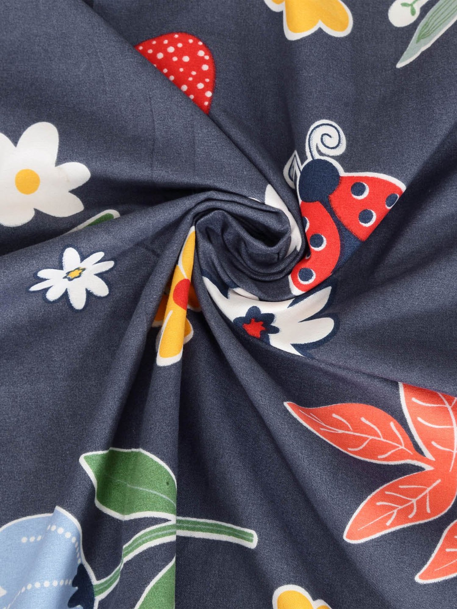 Maspar Purple 100% Cotton 200 TC Bed Sheet Set