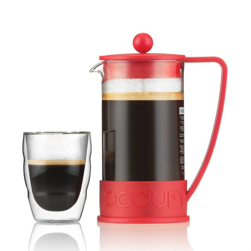 Bodum 8 Cup / 34oz French Press Coffee Maker - Red
