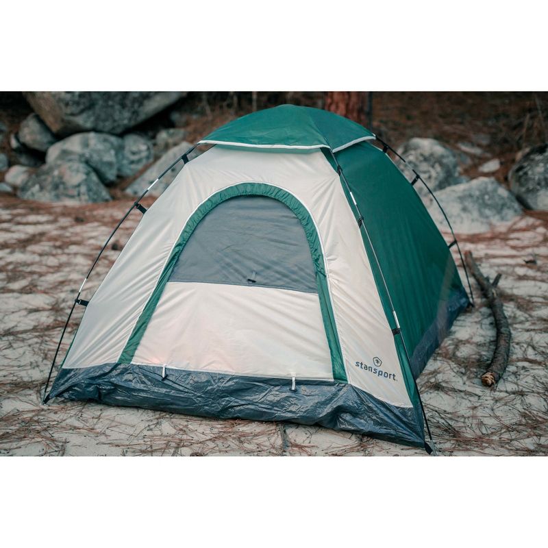 Stansport Adventure 2 Person Done Tent Forest Green/Tan