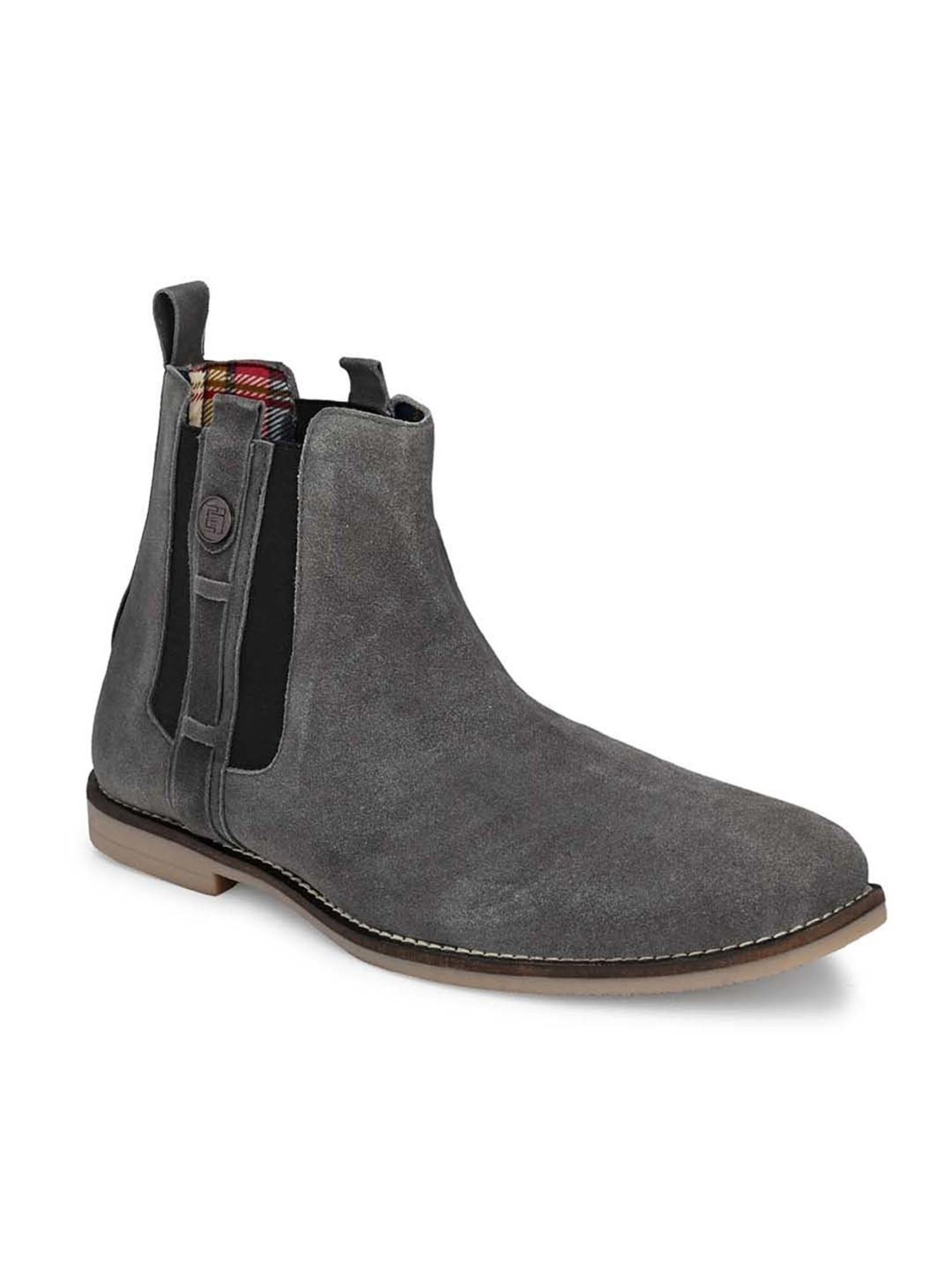 Eego Italy Men's Grey Chelsea Boots
