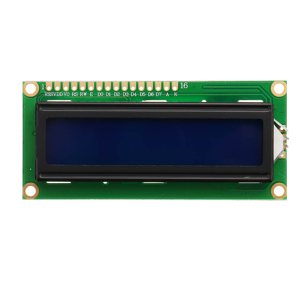 10Pcs 1602 Character LCD Display Module Blue Backlight for Arduino - products that work with official Arduino boards