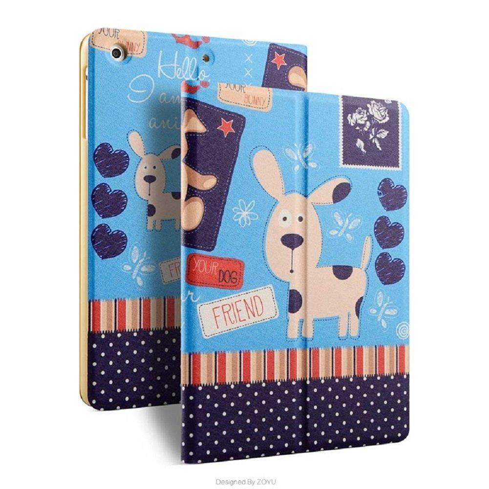 iPad Pro 9.7 Inch 2016 Case ( Apple iPad Models A1673 / A1674 / A1675 ) Premium Shock Proof Ultra Slim Smart Cover Auto Sleep / Wake, Multi Angle Stand, Lightweight Print: Puppy Friend