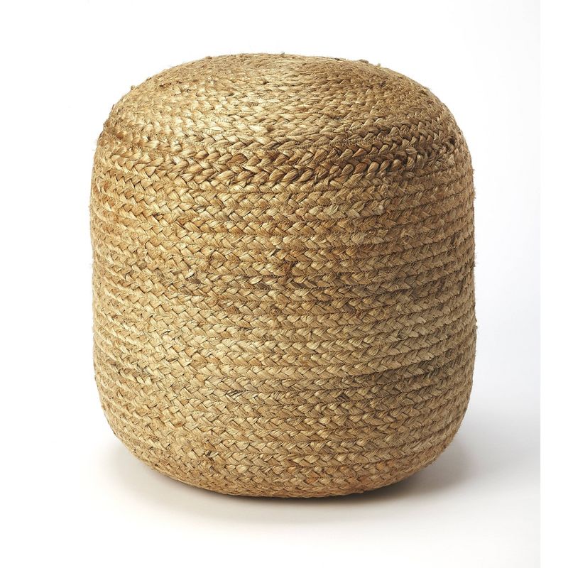 Noosa Jute Pouf Natural - Butler Specialty
