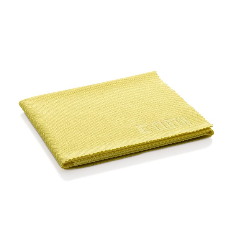 E-Cloth Glass & Polishing Microfiber Cleaning Cloth - Daffodil Yellow