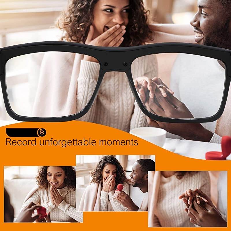 Glasses 1080P SVWSUN Video Glasses Wearable Use for Indoor and Outdoor(Included 32G SD Card)