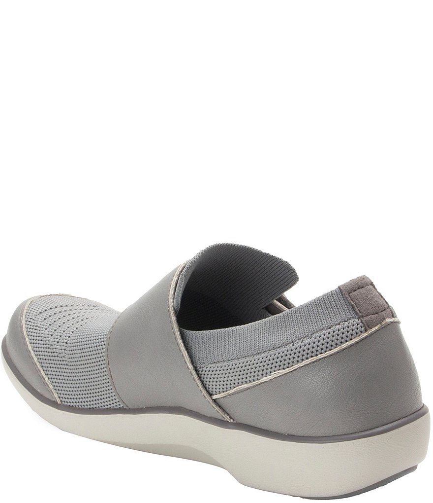 Traq by Alegria Qwik Dream Fit Knit Smart Chip Monk Strap Slip-Ons