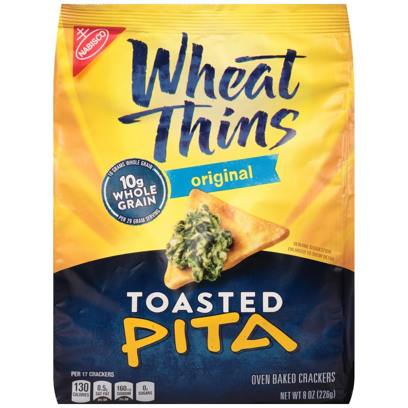 Wheat Thins Original Toasted Pita Chips - 8oz