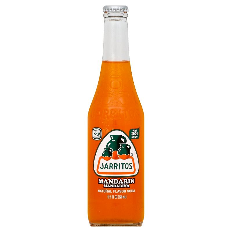 Jarritos Mandarin - 12.5 fl oz Glass Bottles