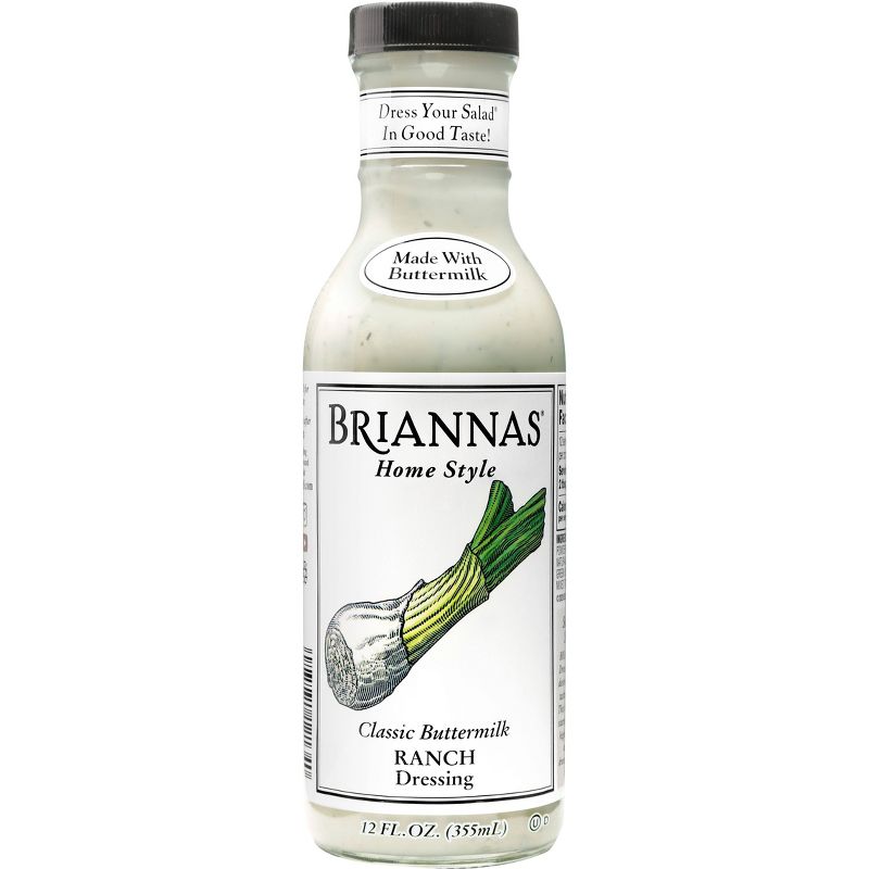 Brianna's Home Style Classic Buttermilk Ranch Dressing 12fl oz