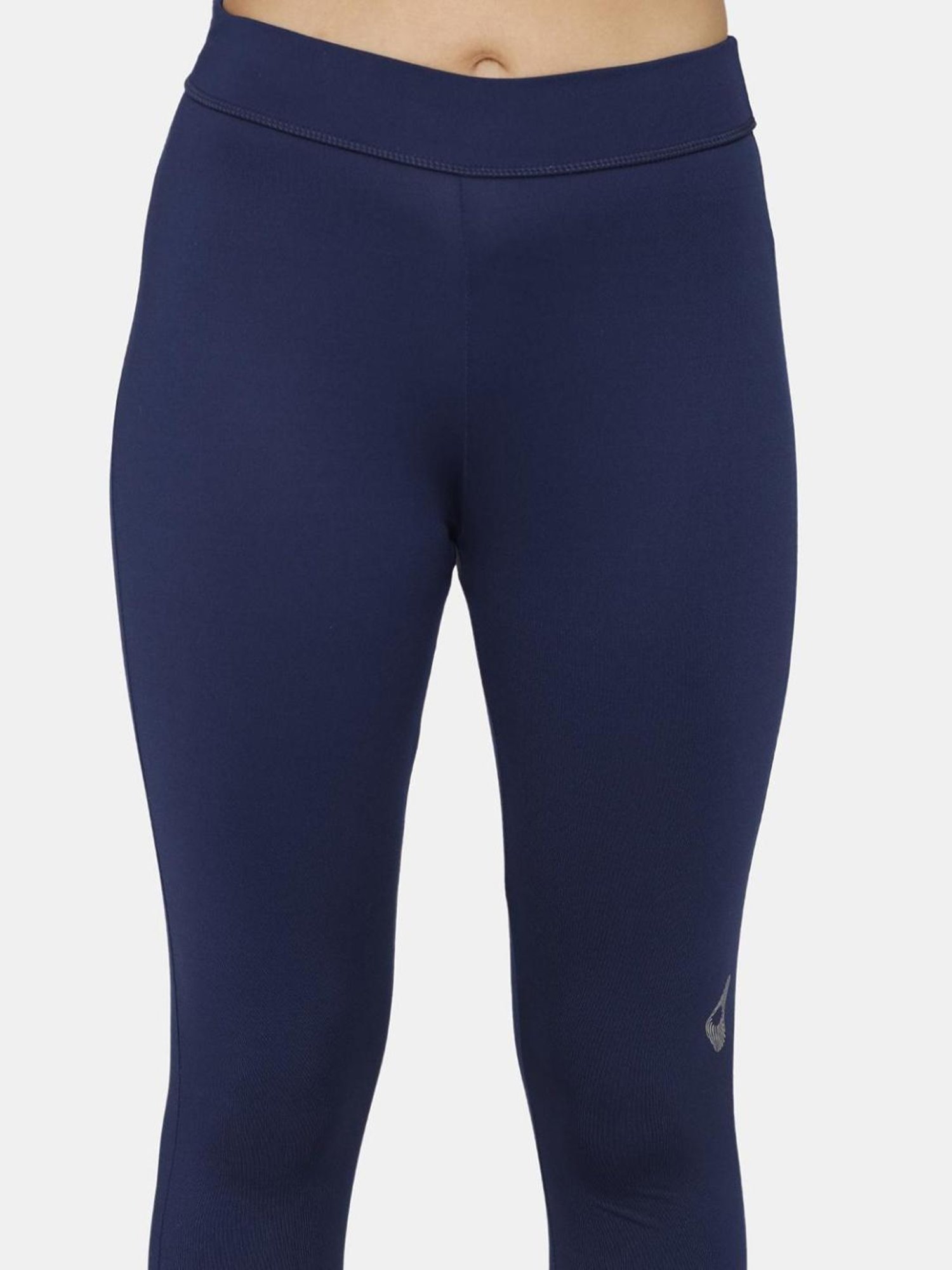 Zelocity by Zivame Navy Graphic Print Leggings