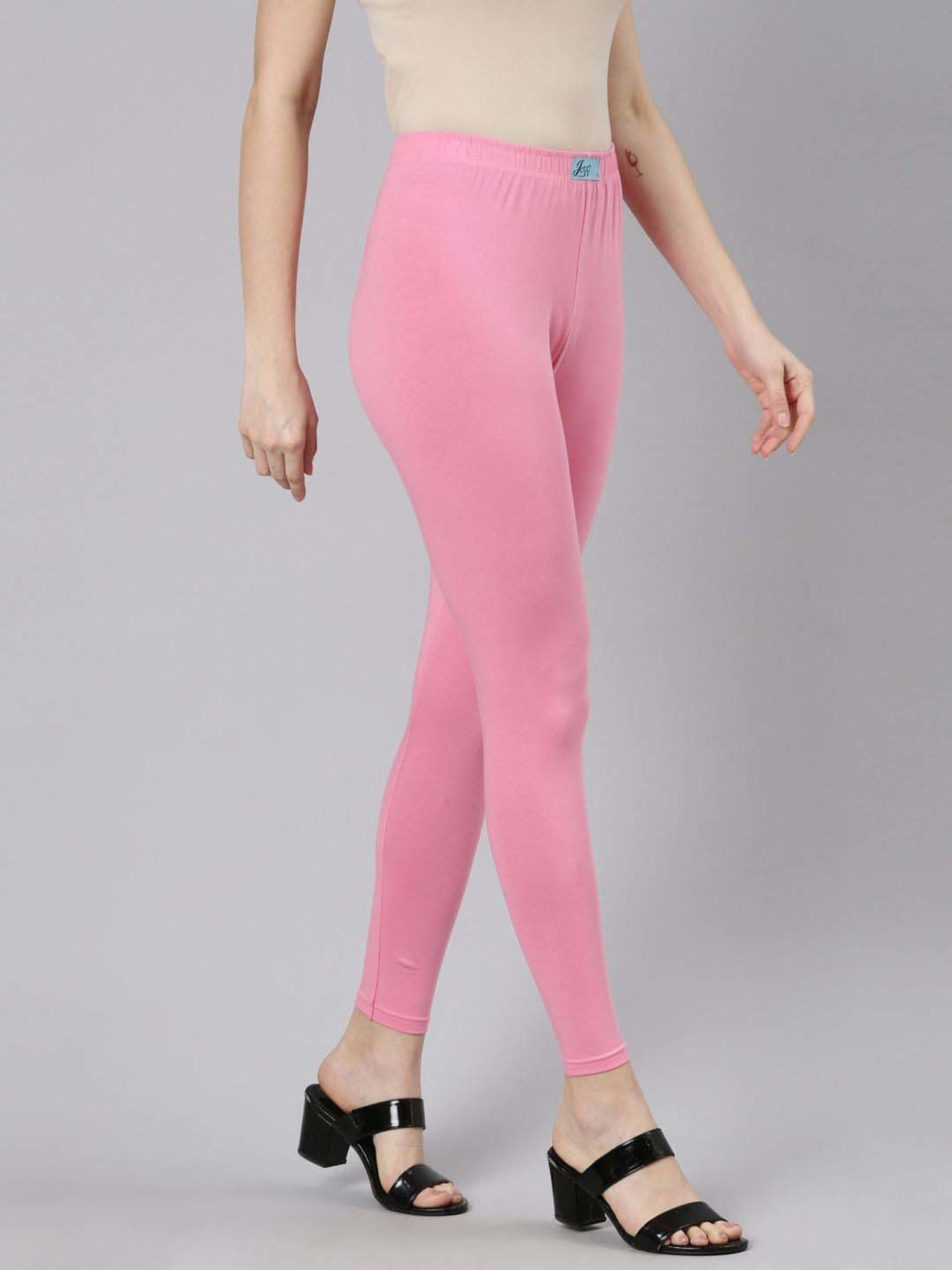 JCSS Pink Cotton Leggings