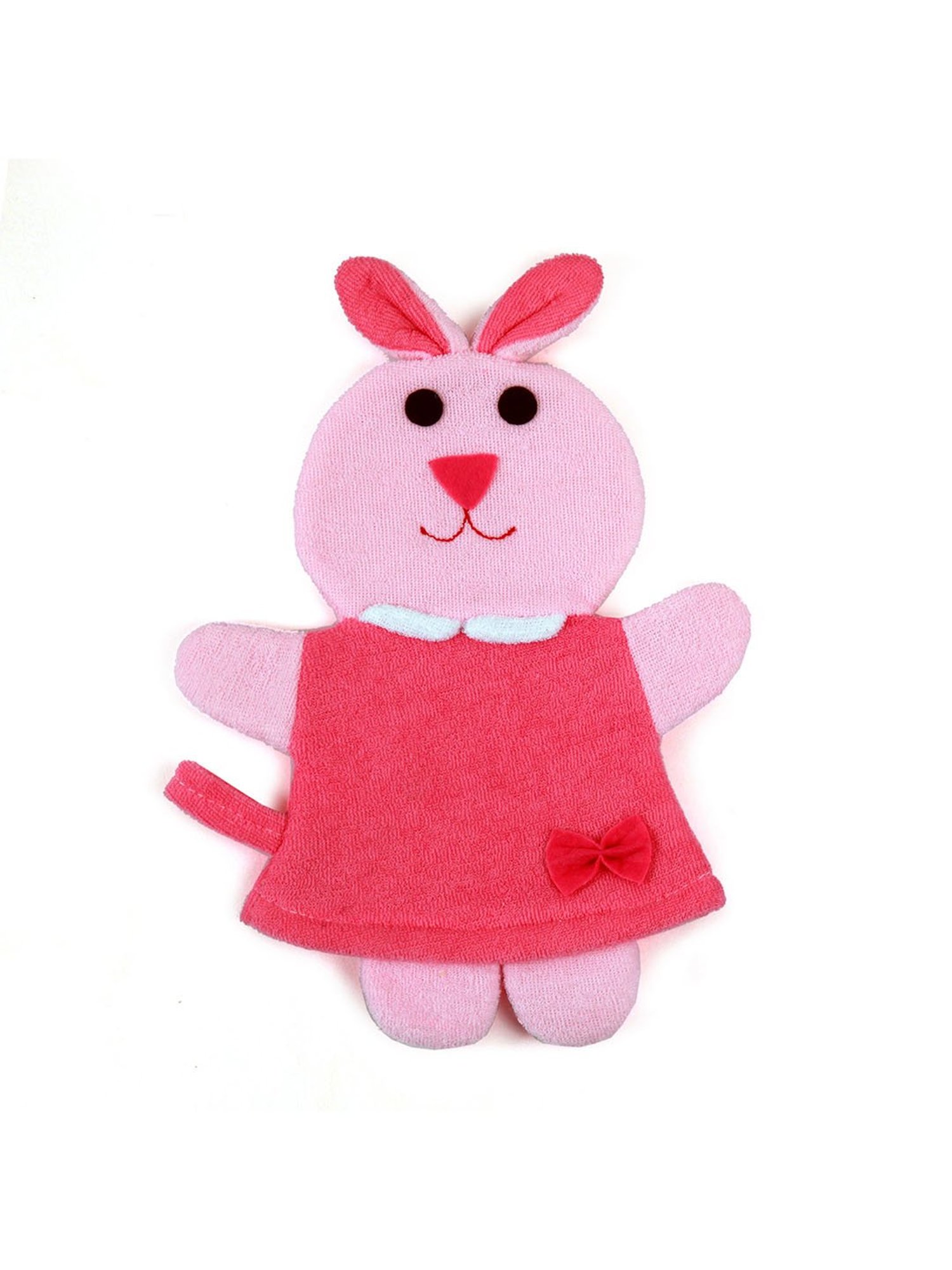 Baby Moo Animal Pink Cartoon Bath Glove