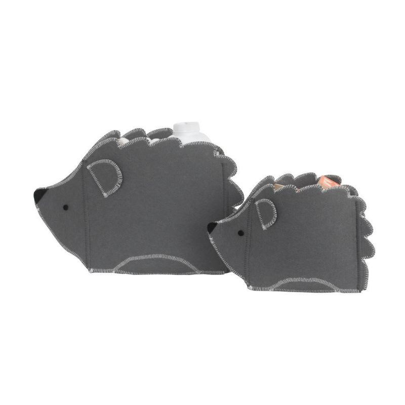 Little Love by NoJo Orange Fox Felt Storage Caddy - 2pc