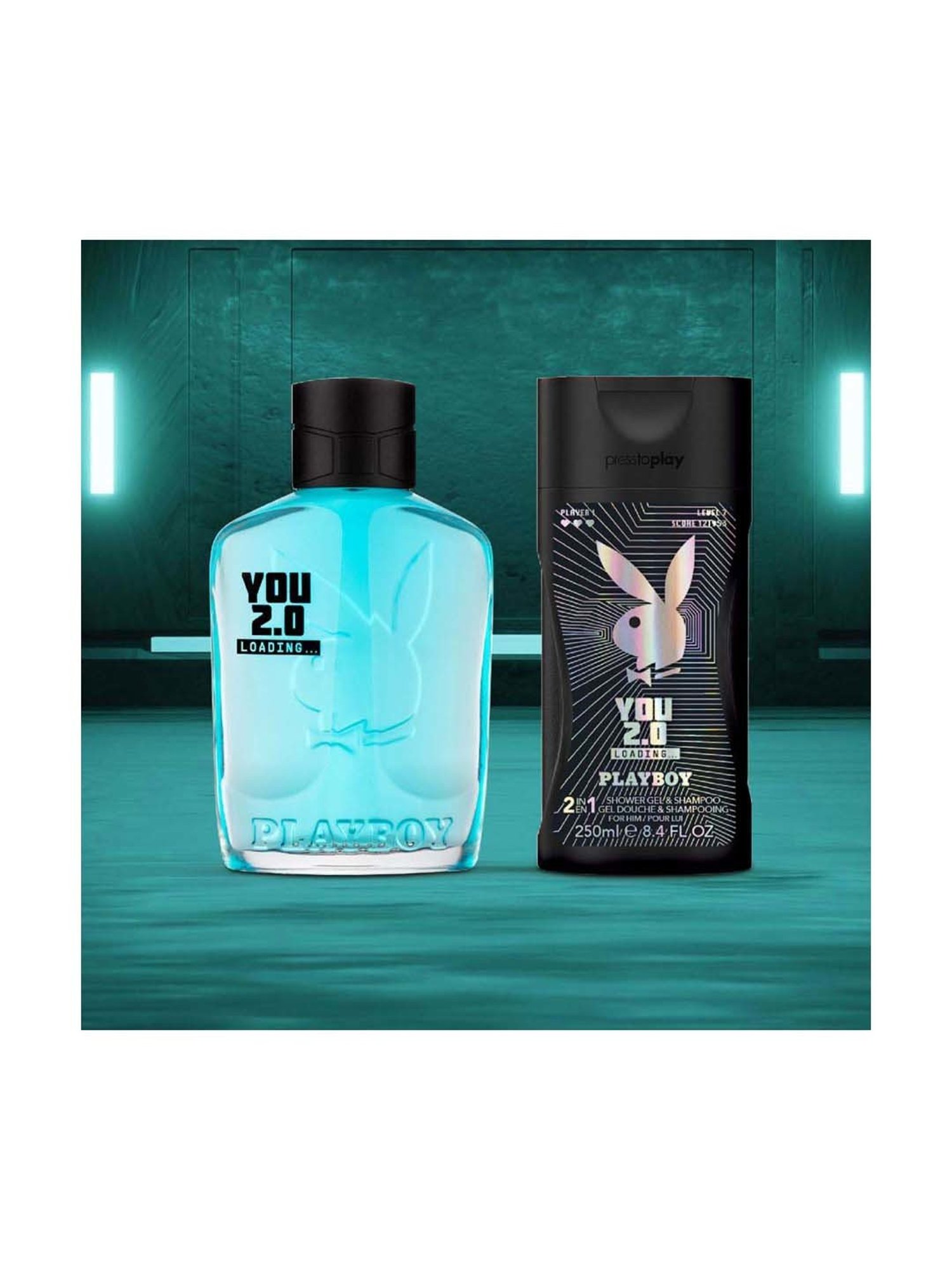 Playboy You 2.0 Loading Eau de Toilette & Shower Gel Virtual Gift Set