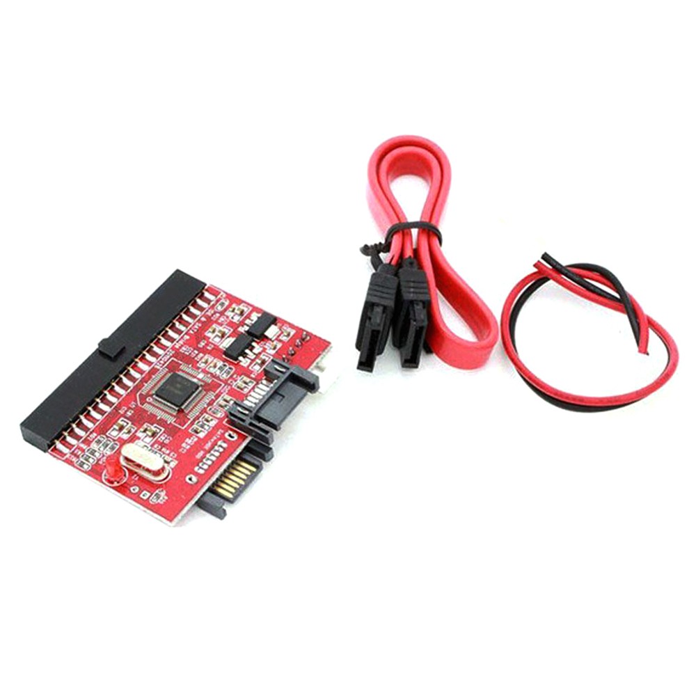 IDE to SATA SATA to IDE ATA ATAPI Serial HDD Mutual Converter Adapter W/ Cable