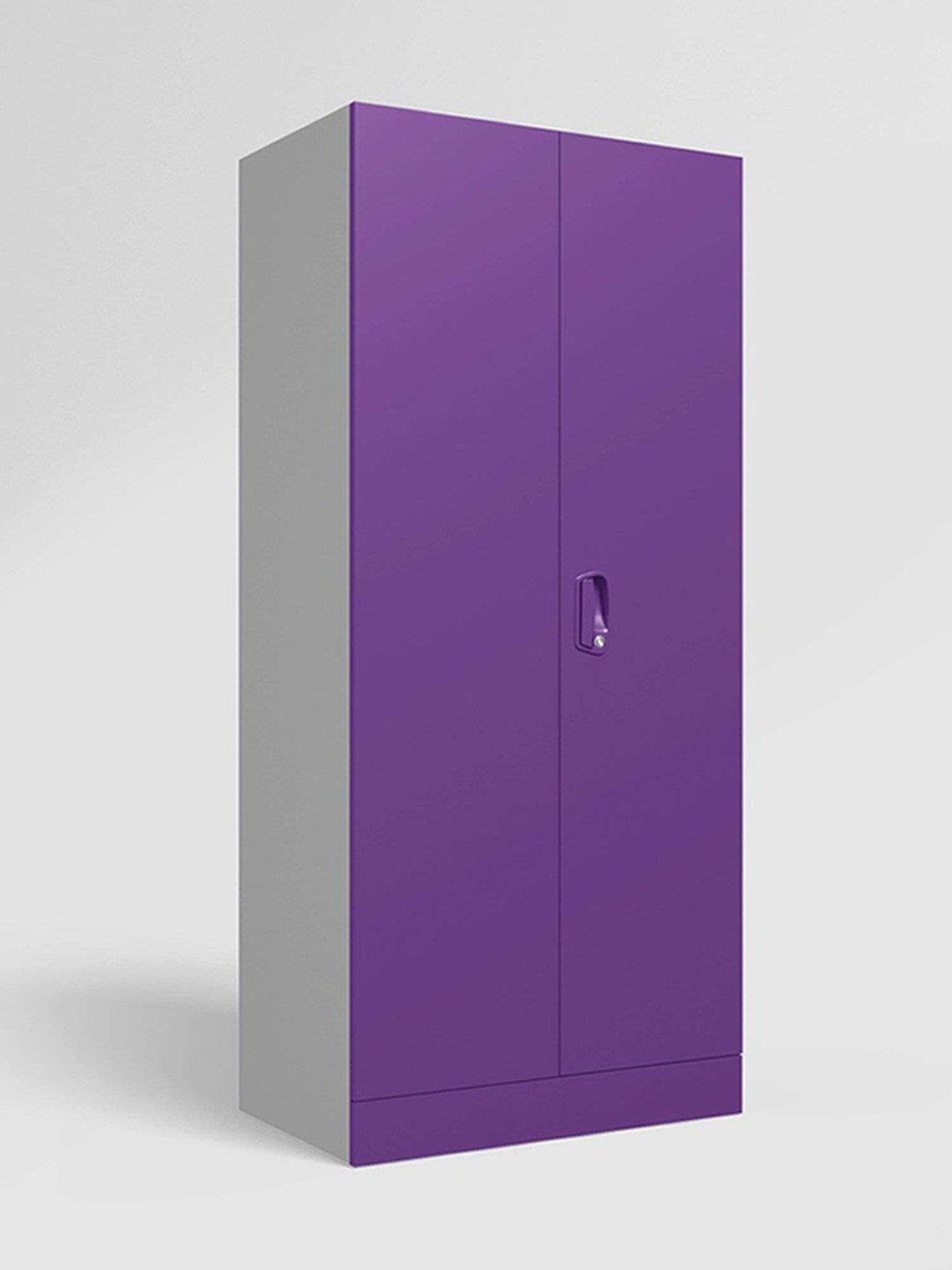 Godrej Interio Ewa Brown Engineered Wood 4 Door Wardrobe