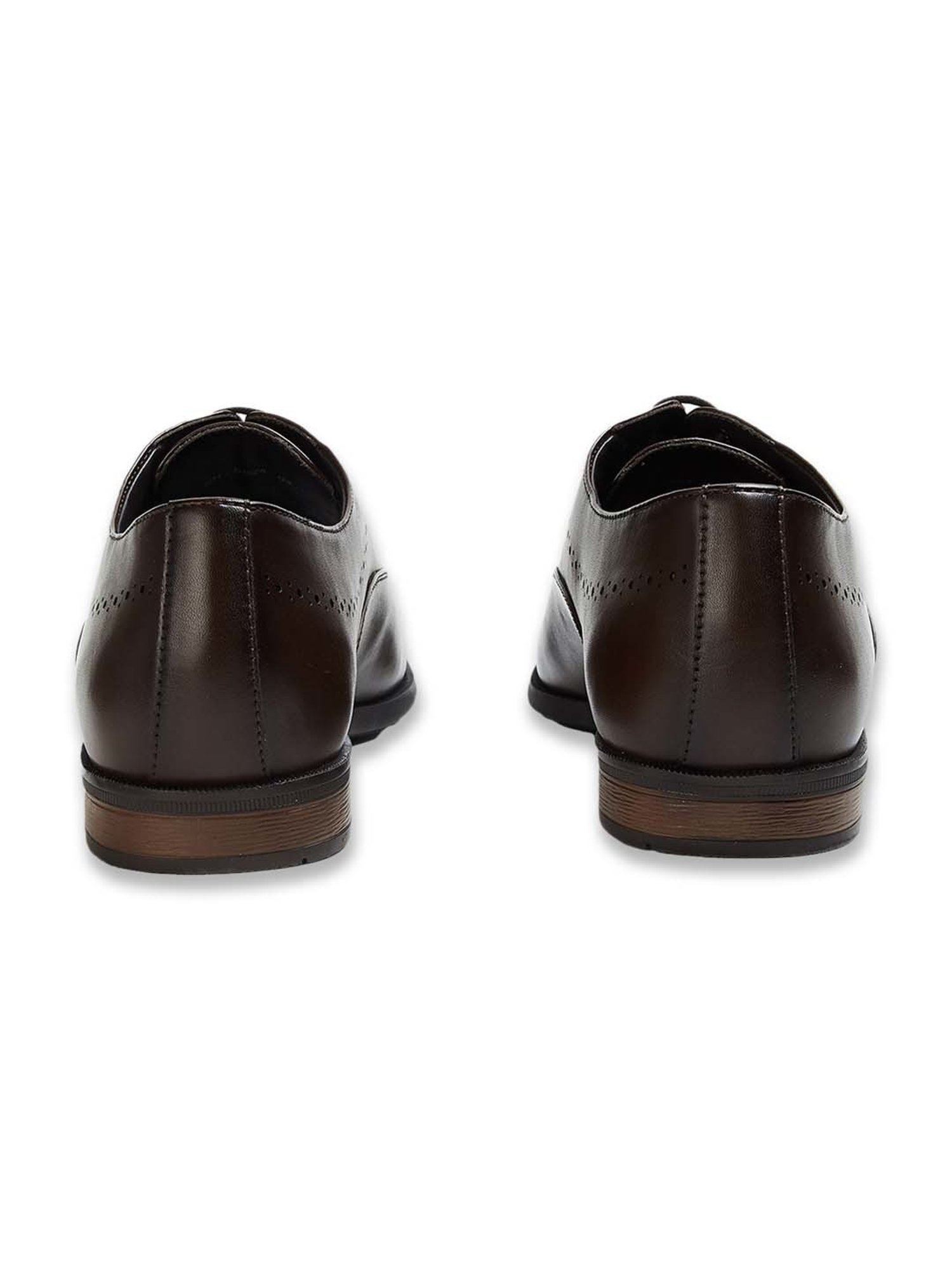 Code by Lifestyle Men's Brown Oxford Shoes