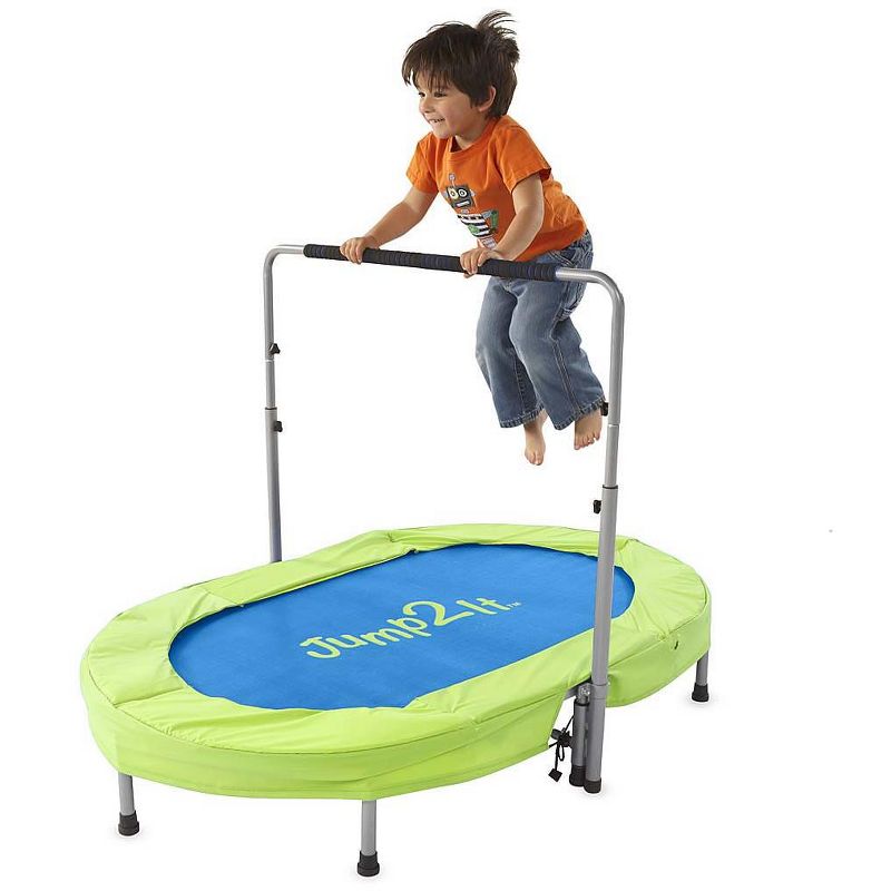 JumpSport SureStep Removable 2-Step Trampoline Safety Ladder - Easy to Attach
