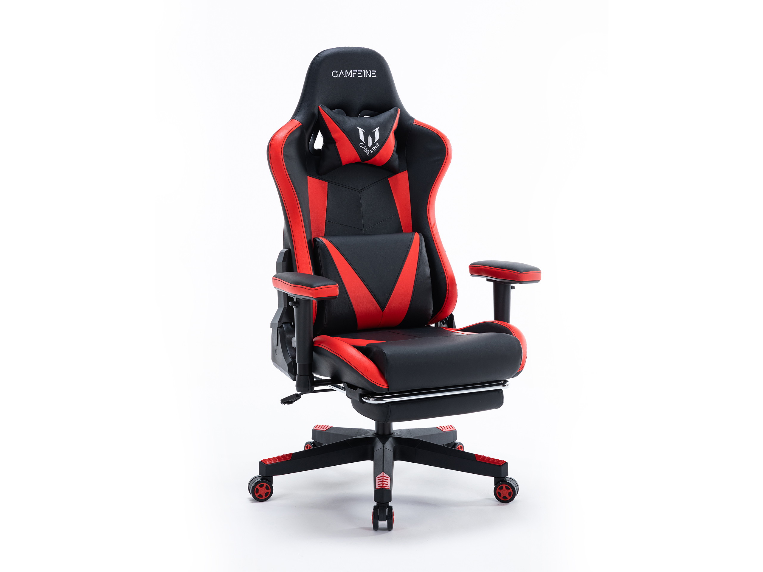 Volans Adjustable High Back Gaming Recliner Chair, Racing Office Desk Chair with Removable Lumbar Support and Footrest