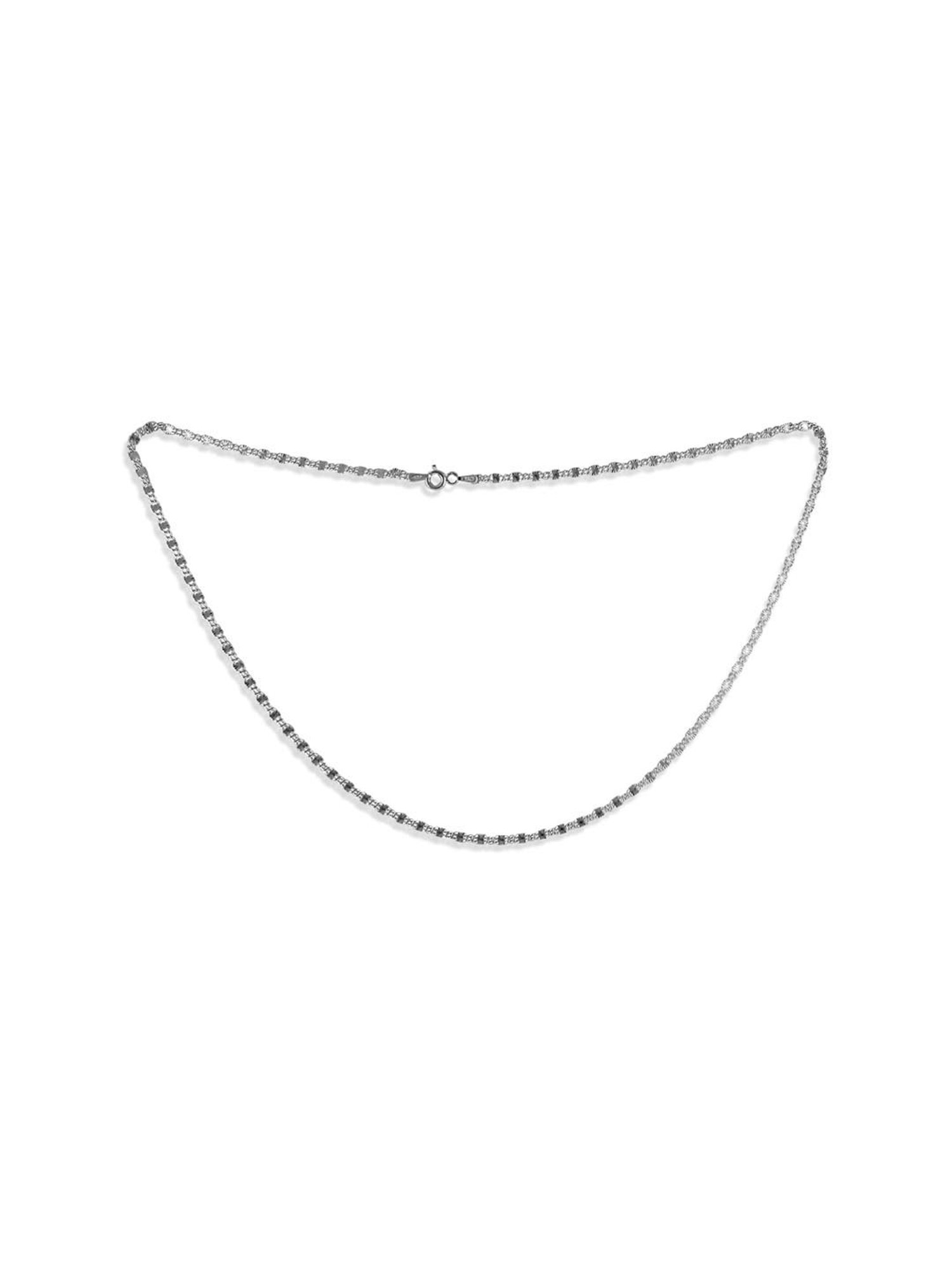 Taraash 92.5 Sterling Silver Chain for Women