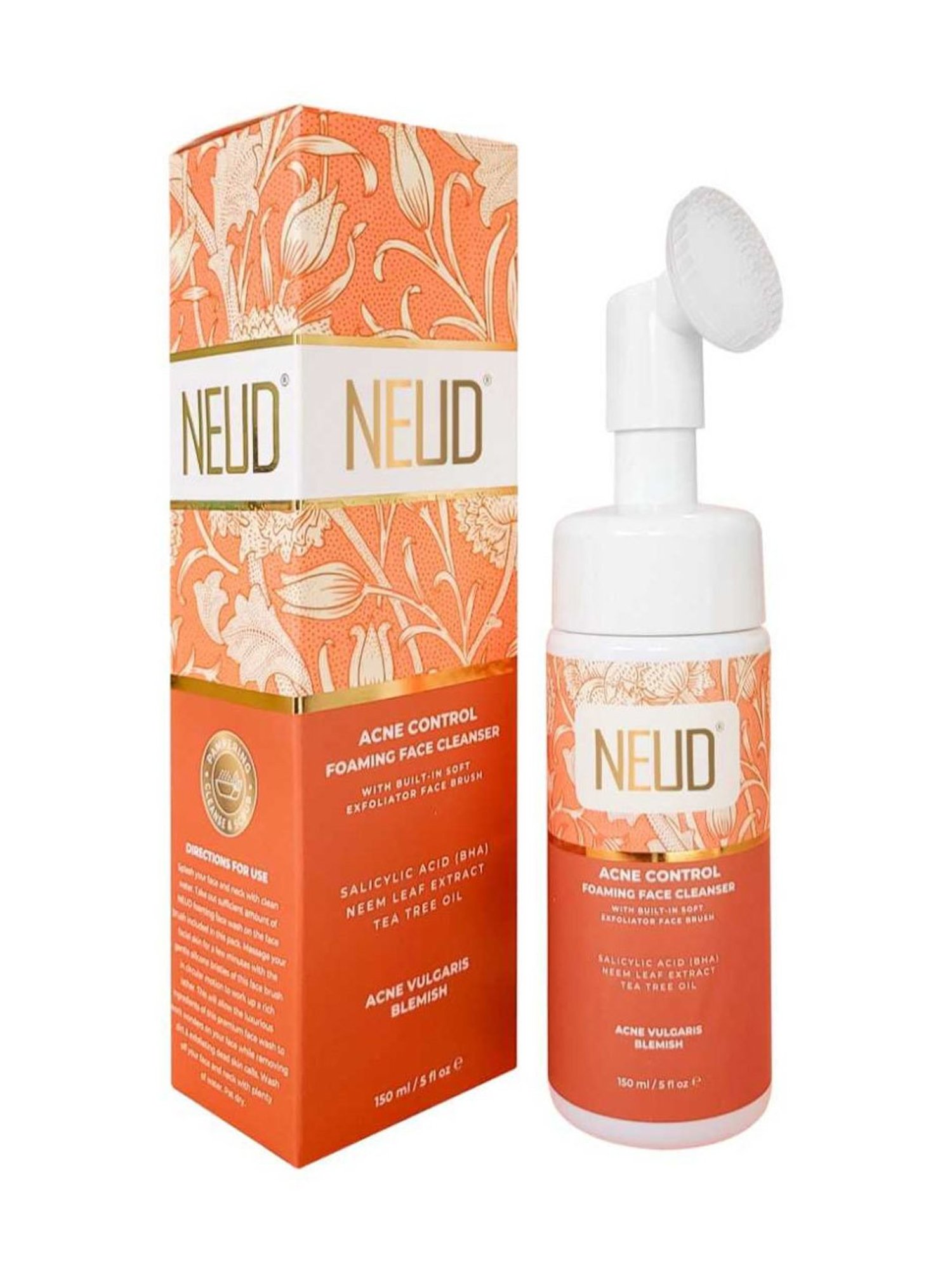 NEUD Acne Control Foaming Face Cleanser - 150 ml (Pack of 1)