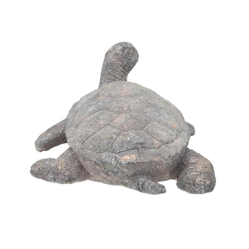 23" Resin Tortoise Decorative Figurine Gray - Sagebrook Home