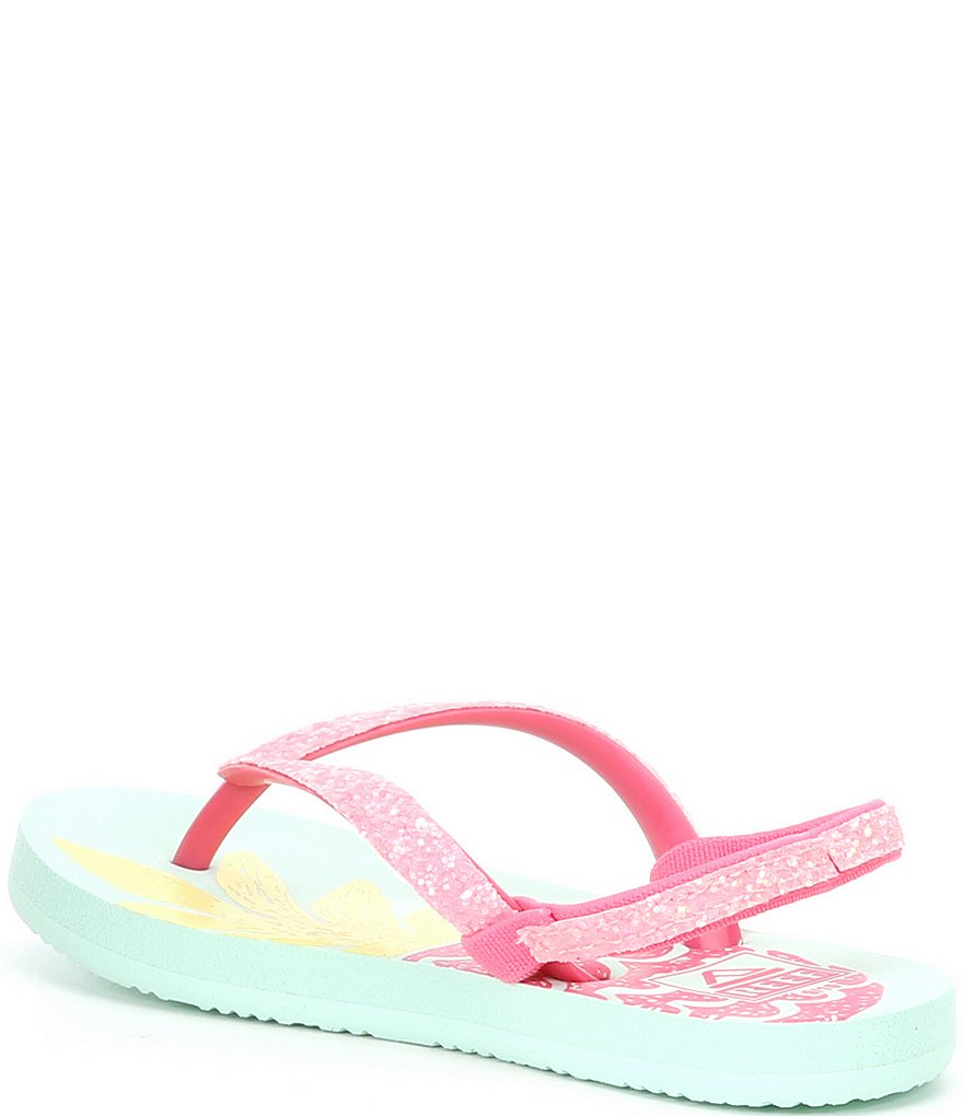 Reef Girls' Little Stargazer Pineapple Flip Flops (Toddler)